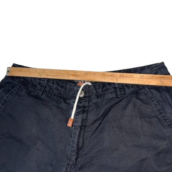 LE 31 By Simons Coupe Sydney Fit Comfort-waist Cotton and Linen Mens Pant 38-32L - Picture 5 of 12